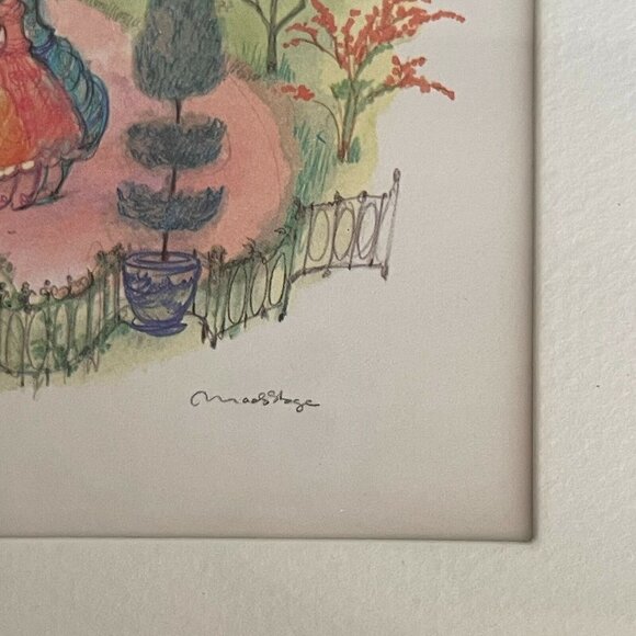 Mads Stage Framed Art Prints Hans Christian Andersen Fairy Tale Danish Artist - Picture 7 of 9